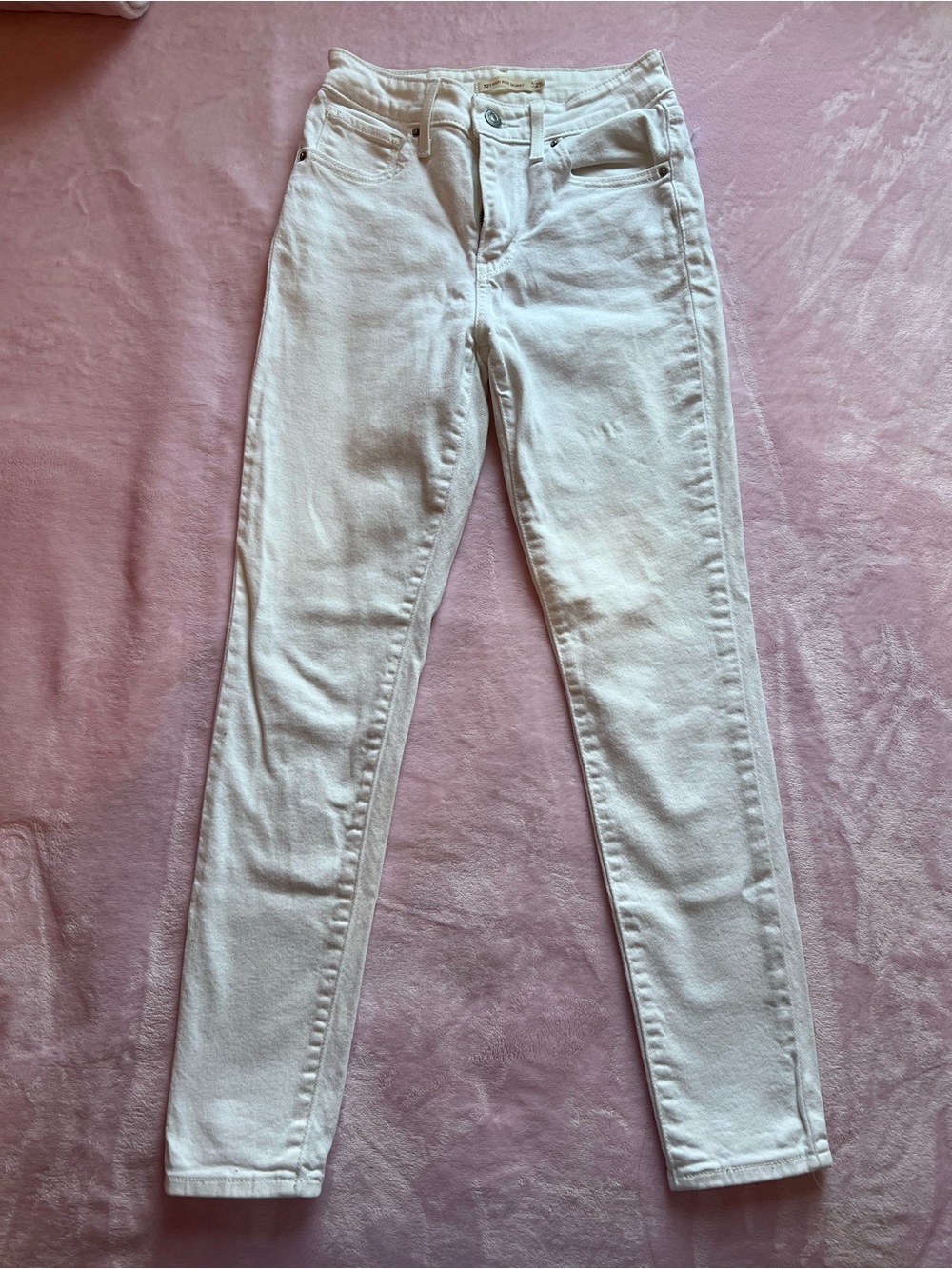 Levi's Women's White Skinny Jeans
